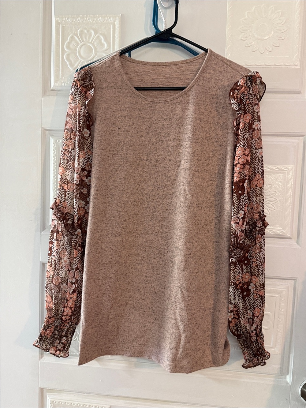Nwot Long sleeve fall top size xl